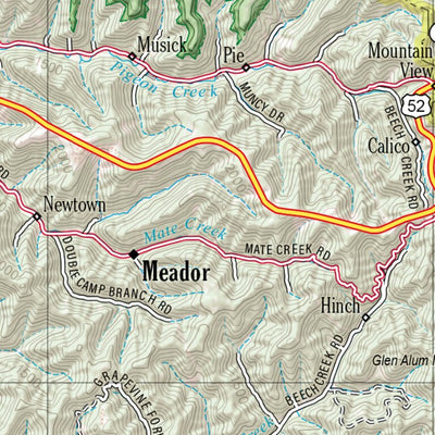 West Virginia Atlas & Gazetteer Page 55 Preview 2