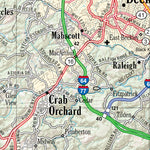 West Virginia Atlas & Gazetteer Page 57 Preview 3