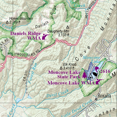 West Virginia Atlas & Gazetteer Page 59 Preview 2