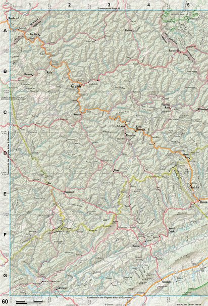 West Virginia Atlas & Gazetteer Page 60 Preview 1