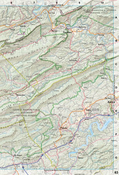 West Virginia Atlas & Gazetteer Page 63 Preview 1
