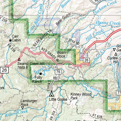 Wyoming Atlas & Gazetteer Page 15 Preview 3