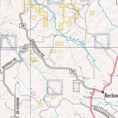 Wyoming Atlas & Gazetteer Page 17 Preview 2