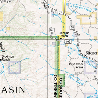 Wyoming Atlas & Gazetteer Page 18 Preview 2