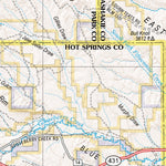 Wyoming Atlas & Gazetteer Page 23 Preview 2