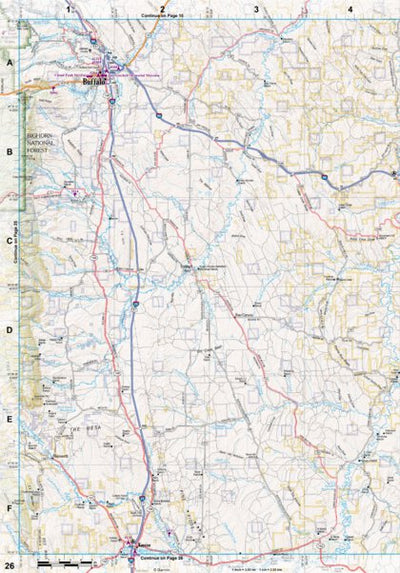 Wyoming Atlas & Gazetteer Page 26 Preview 1