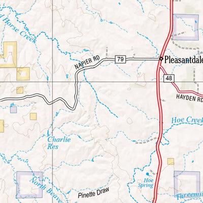 Wyoming Atlas & Gazetteer Page 27 Preview 2