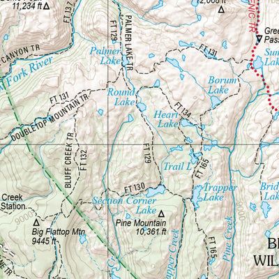 Wyoming Atlas & Gazetteer Page 31 Preview 3