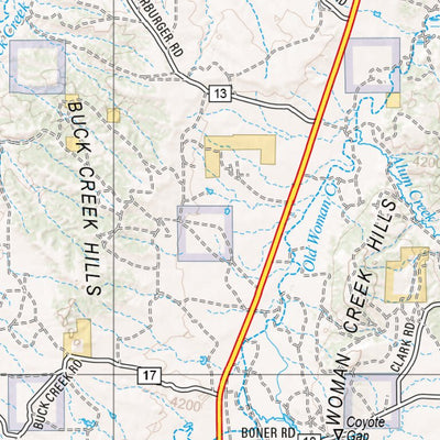 Wyoming Atlas & Gazetteer Page 41 Preview 3