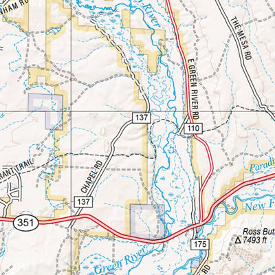 Wyoming Atlas & Gazetteer Page 43 Preview 2