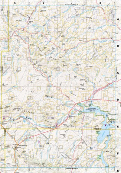 Wyoming Atlas & Gazetteer Page 47 Preview 1