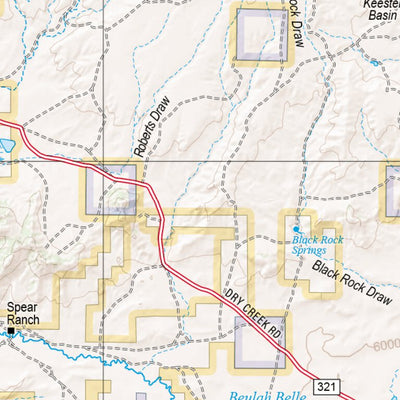 Wyoming Atlas & Gazetteer Page 47 Preview 2