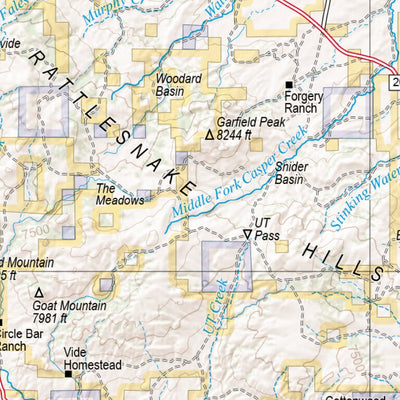 Wyoming Atlas & Gazetteer Page 47 Preview 3
