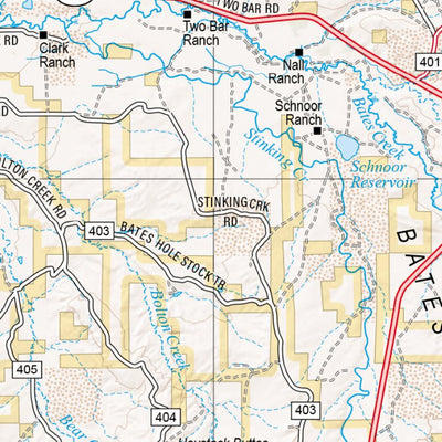 Wyoming Atlas & Gazetteer Page 48 Preview 2