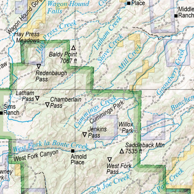 Wyoming Atlas & Gazetteer Page 49 Preview 3