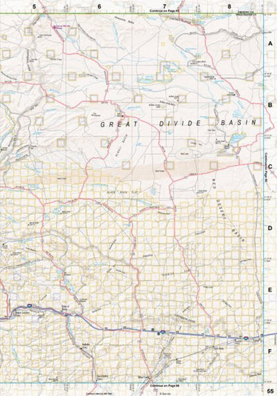 Wyoming Atlas & Gazetteer Page 55 Preview 1