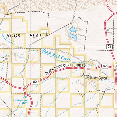 Wyoming Atlas & Gazetteer Page 55 Preview 2