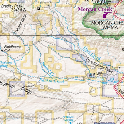 Wyoming Atlas & Gazetteer Page 57 Preview 3