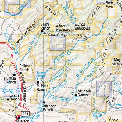 Wyoming Atlas & Gazetteer Page 58 Preview 3