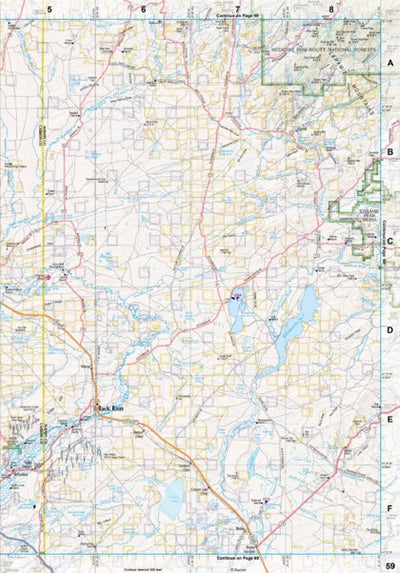 Wyoming Atlas & Gazetteer Page 59 Preview 1