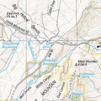Wyoming Atlas & Gazetteer Page 63 Preview 2