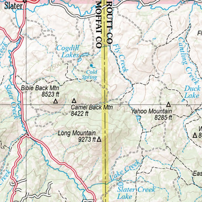 Wyoming Atlas & Gazetteer Page 67 Preview 3