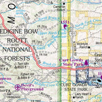 Wyoming Atlas & Gazetteer Page 70 Preview 3