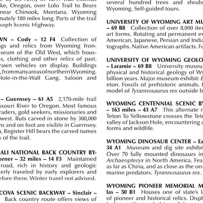 Wyoming Gazetteer Preview 3