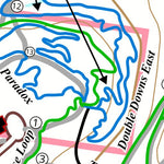 Garnet Hill Lodge Garnet Hill Bike Trails digital map