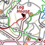 Garnet Hill Lodge Garnet Hill Hike + Snowshoe Trails digital map