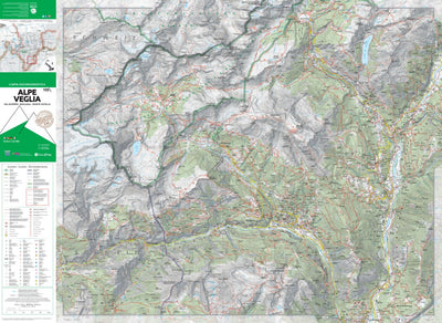 Geo4map Alpe Veglia hiking map 1:25000 n.109 digital map