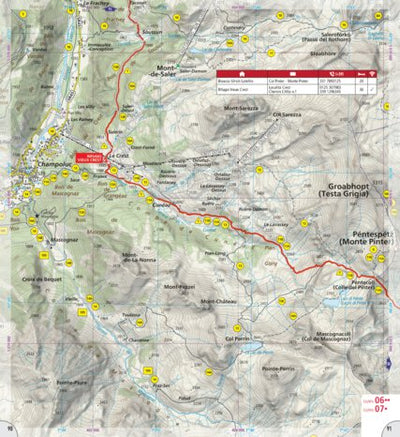 Geo4map Alta Via 1 of the Aosta Valley (map #09) bundle exclusive