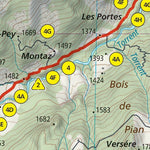 Alta Via 2 of the Aosta Valley (map #19) Preview 2