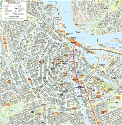 Geo4map Amsterdam city map digital map