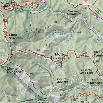 Geo4map Basso Vergante hiking map 1:25000 n.118 digital map