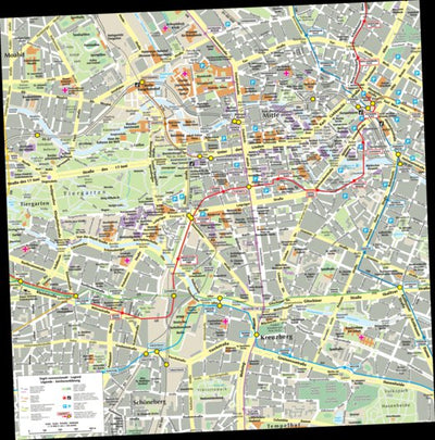 Geo4map Berlino city map digital map