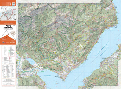 115 Alto Verbano hiking map 1:25000 Preview 1