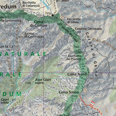 115 Alto Verbano hiking map 1:25000 Preview 3