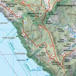 721 Cinque Terre hiking map 1:25000 Preview 2