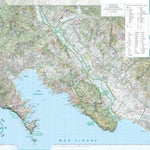722 Golfo della Spezia hiking map 1:25000 Preview 1