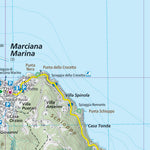 901 Isola d'Elba West hiking map 1:25000 Preview 2