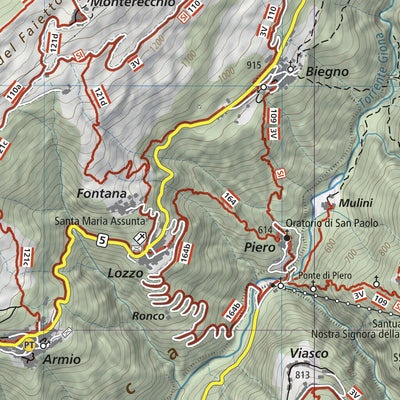 Geo4map Lago Maggiore hiking map 1:25000 n.305 digital map