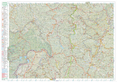Geo4map Le vie del sale 6. Dall'Oltrepo Pavese al mare 1:25000. Valli Scrivia, Vobbia, Lemme digital map