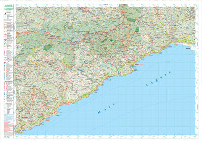 Geo4map Le vie del sale 9. Dall'Oltrepo Pavese al mare 1:25000.Il Bèigua e la Riviera da Voltri ad Albissola digital map