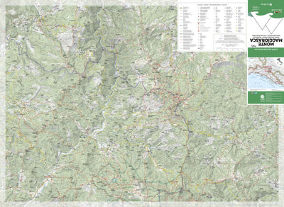 Geo4map Monte Maggiorasca hiking map 1:25000 n.714 digital map