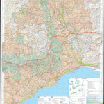 Geo4map Parco Naturale Regionale del Beigua 1:30000 digital map