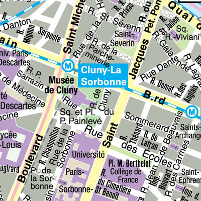 Geo4map Parigi City Map digital map