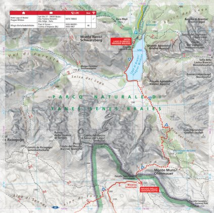 Geo4map The Dolomites Alta Via 1 (map #01) bundle exclusive