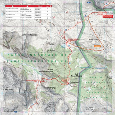 Geo4map The Dolomites Alta Via 1 (map #02) bundle exclusive