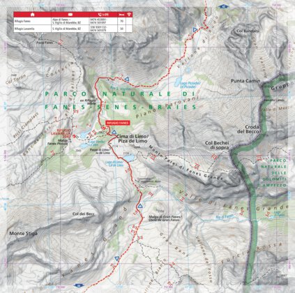 Geo4map The Dolomites Alta Via 1 (map #03) bundle exclusive